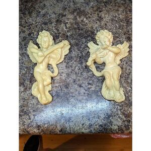 Composite mid 19th century cherubs in good condition.